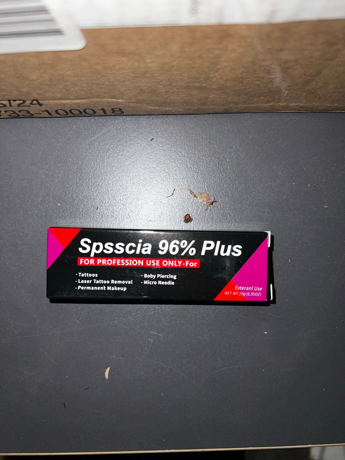 Spasscia 96% Plus verdovende crème voor tatoeages, Ophalen of Verzenden, Nieuw, Overige typen