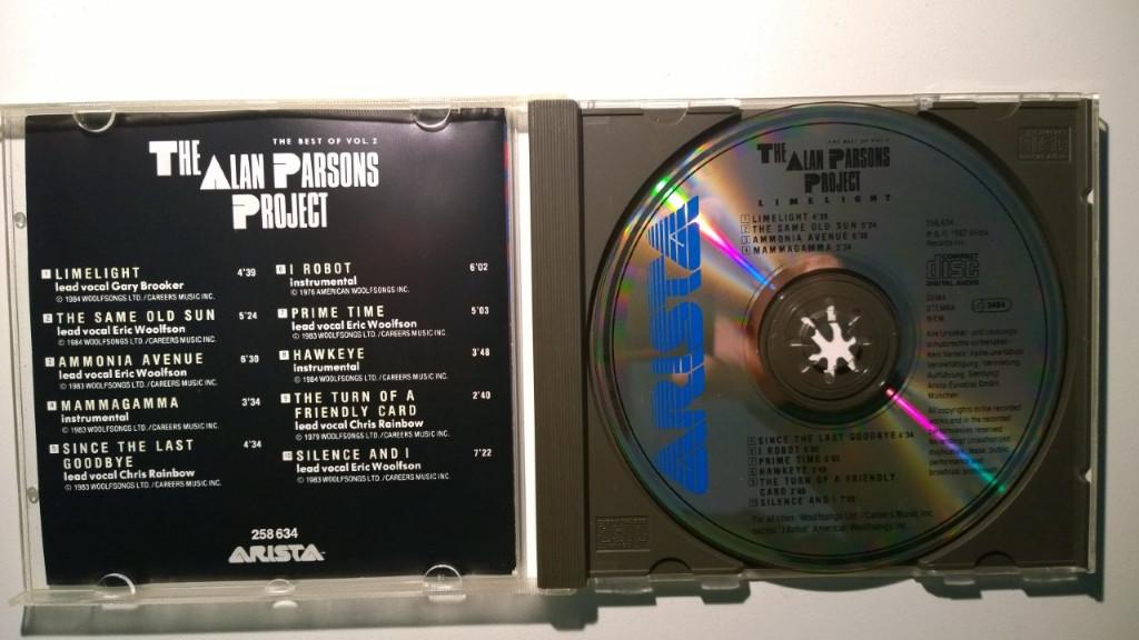 The Alan Parsons Project - Limelight The Best Of Vol. 2, Ophalen of Verzenden, Zo goed als nieuw, Poprock