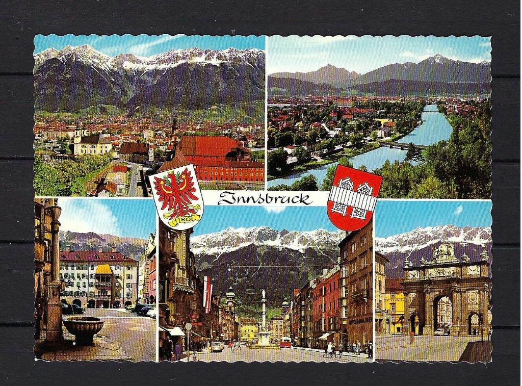 844 Oostenrijk, Innsbruck, Ophalen of Verzenden, Ongelopen, Oostenrijk