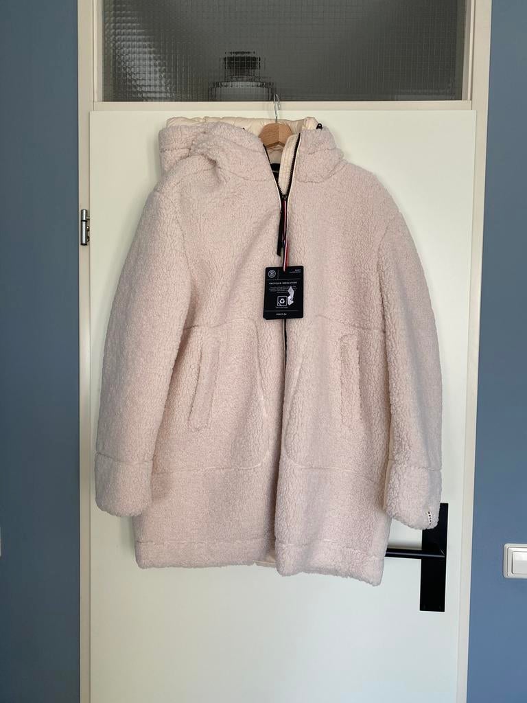 Reset teddy jas roomwit maat xxl, Kleding | Dames, Jassen | Winter, Ophalen of Verzenden, Wit
