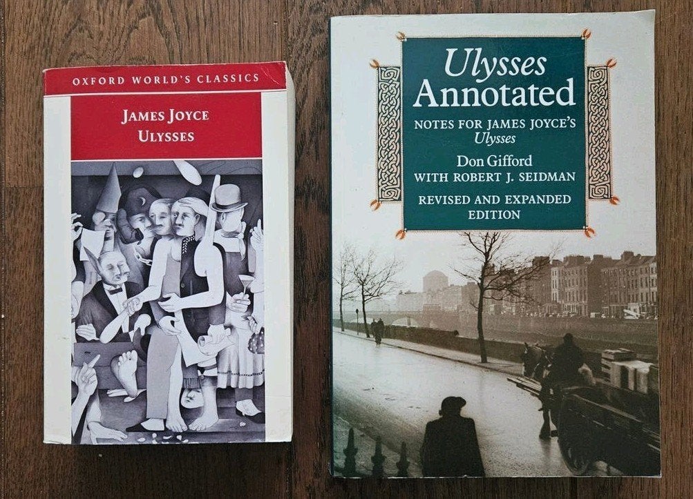 Ulysses & Ulysses Annotated - James Joyce & Don Gifford, Ophalen of Verzenden, Gelezen, James Joyce, Don Gifford, Robert J. Seidman