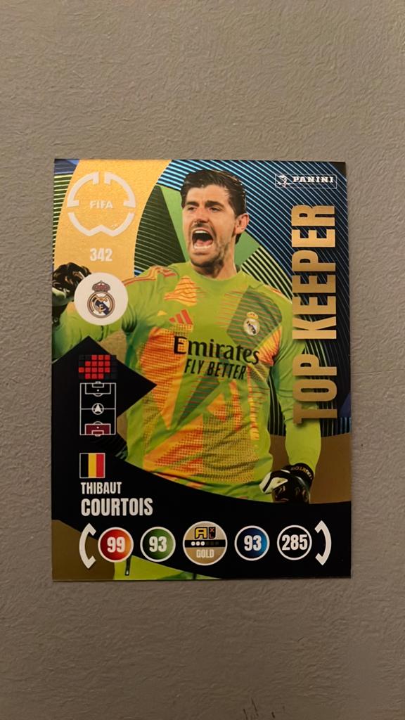 Thibaut courtois top keeper kaart, Tickets en Kaartjes, Seizoenskaart, Eén persoon