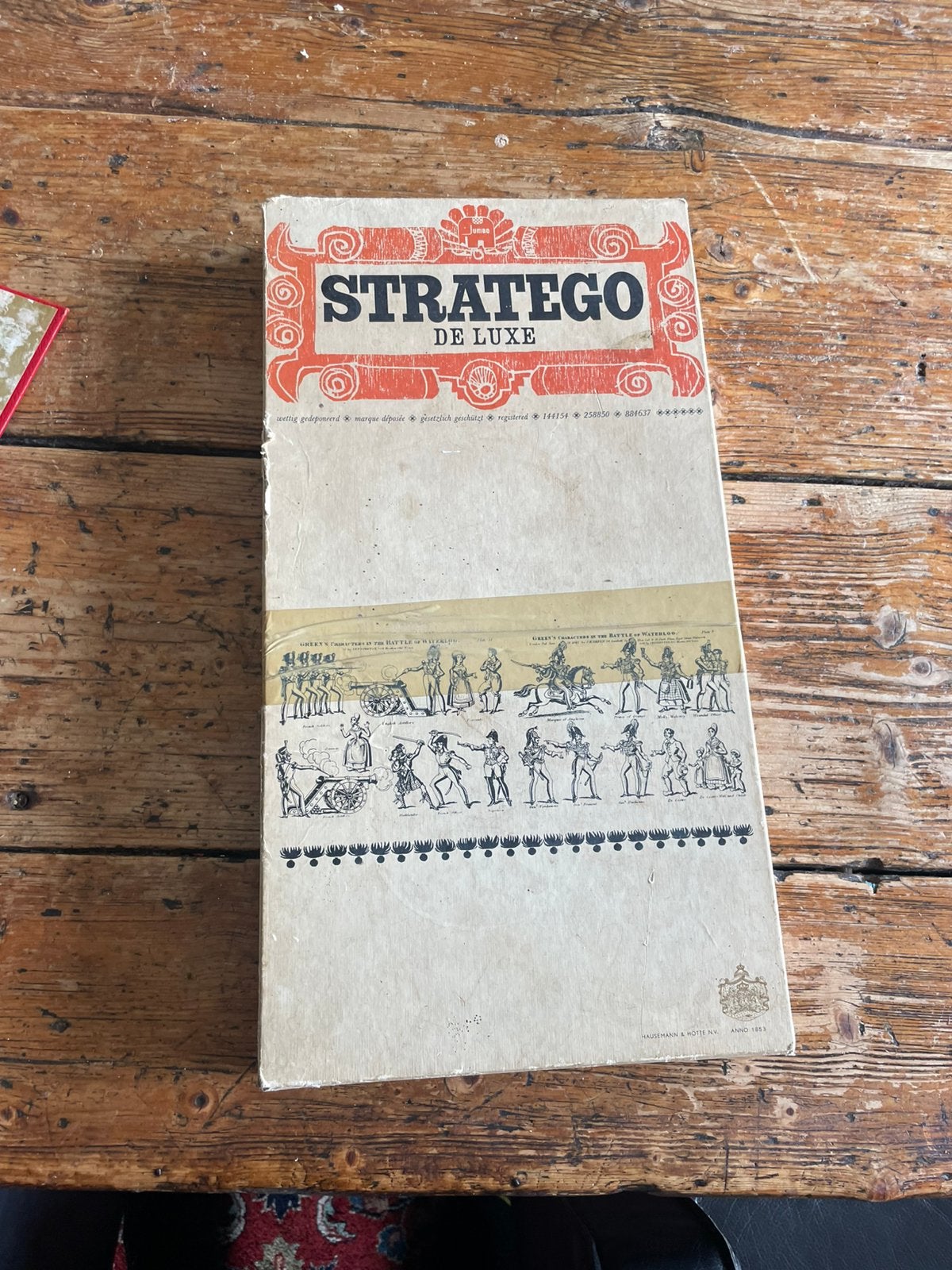stratego de Luxe, Hobby en Vrije tijd, Gezelschapsspellen | Bordspellen, Ophalen of Verzenden, Zo goed als nieuw