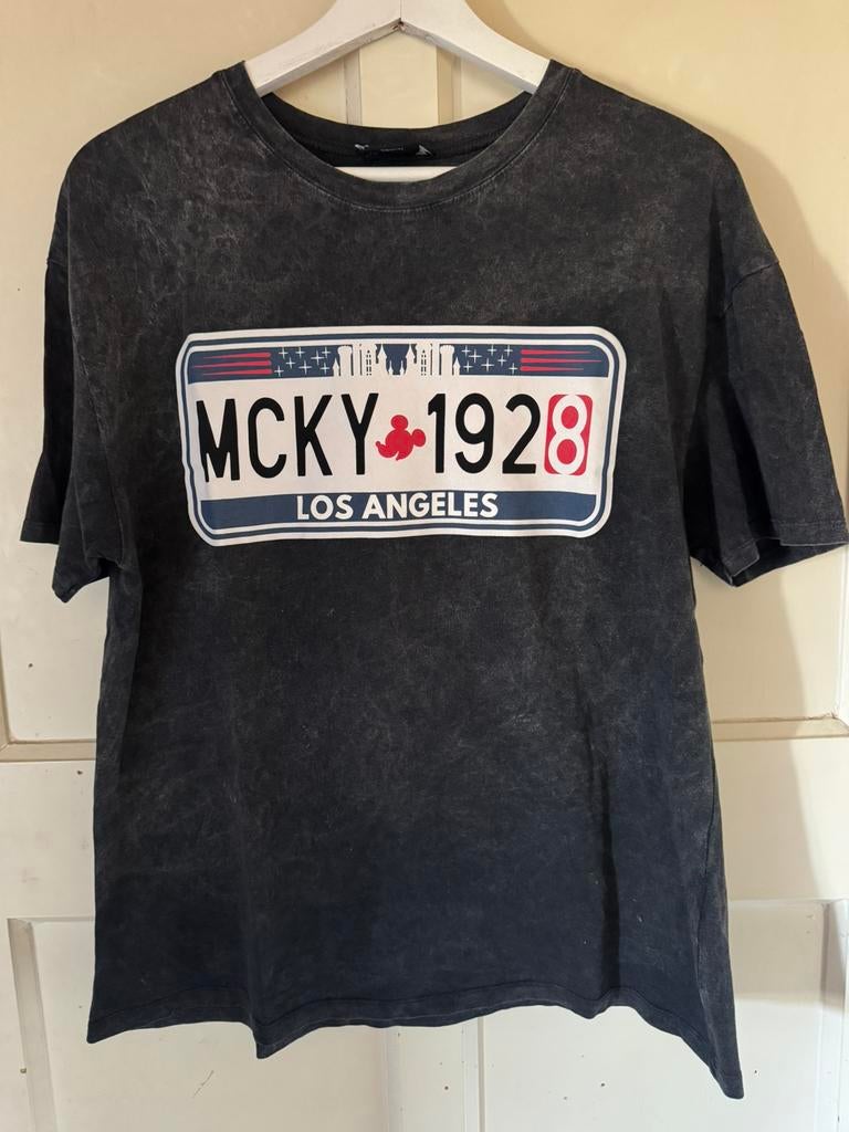 Zara leuk mickey shirt maat M, Kleding | Dames, Ophalen of Verzenden, Zo goed als nieuw, Grijs, Korte mouw