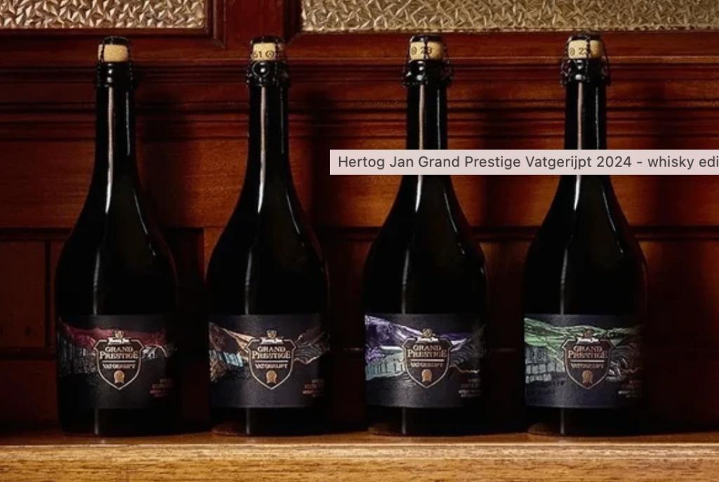 Hertog Jan Grand Prestige Vatgerijpt 2024, de Whiskey editie, Ophalen of Verzenden, Nieuw, Flesje(s), Hertog Jan