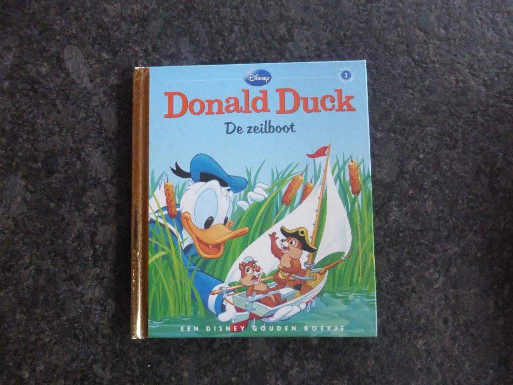 Disney gouden boekje Donald Duck de zeilboot, Ophalen of Verzenden, Zo goed als nieuw