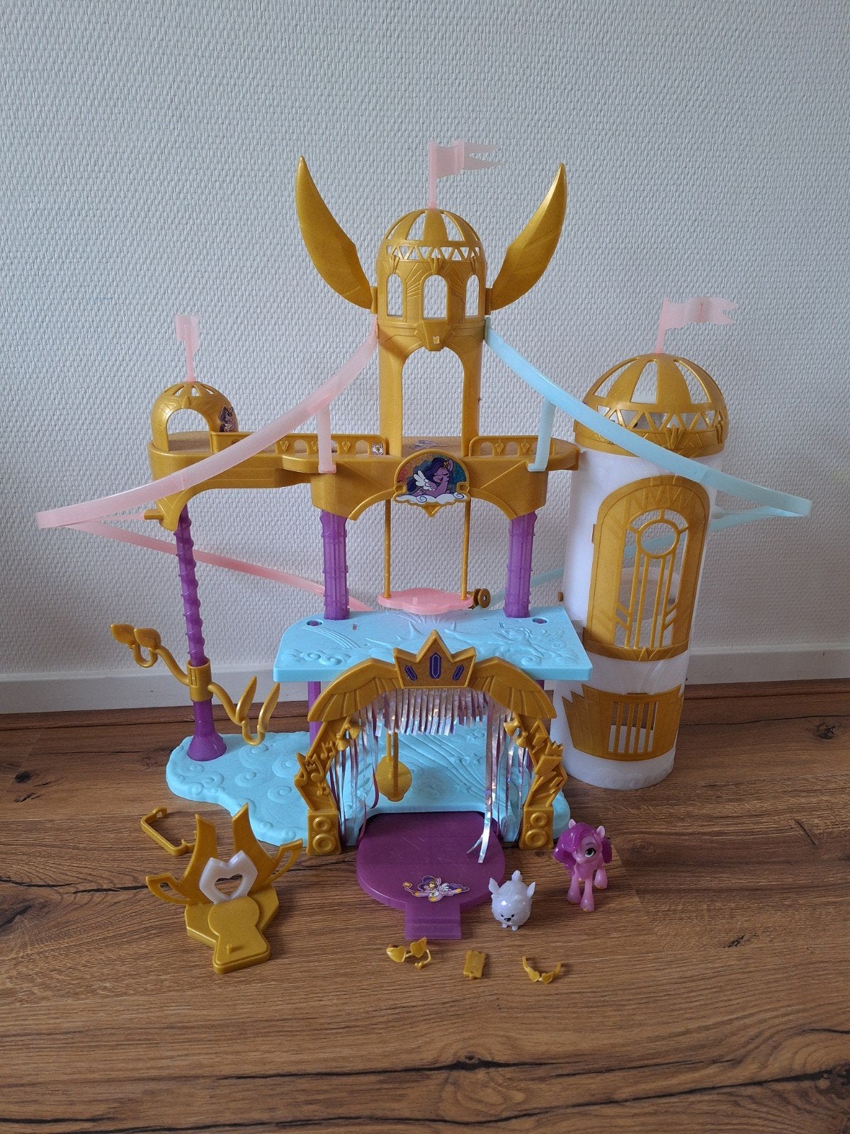 My Little Pony kasteel Royal Racing Ziplines, Ophalen, Gebruikt, Meisje