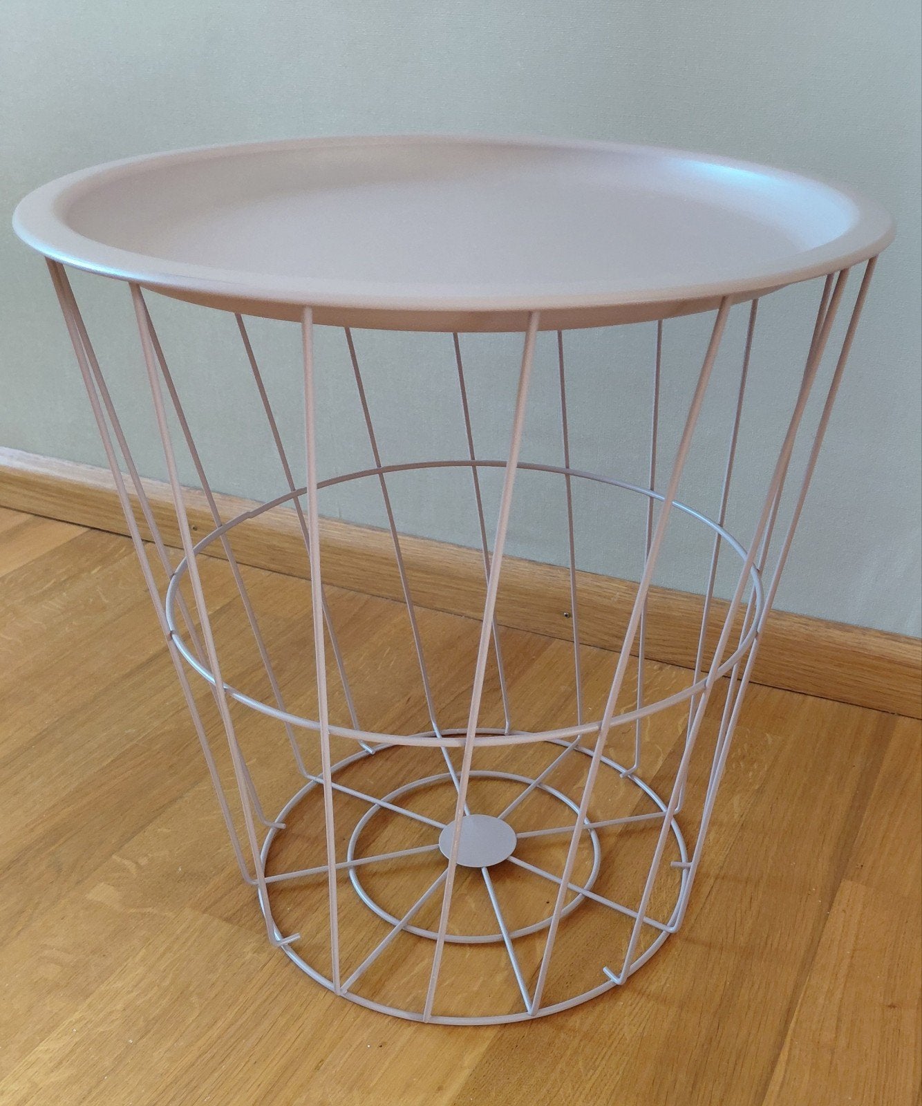 Woonmand €5,00, Huis en Inrichting, Ophalen, Minder dan 45 cm, Minder dan 55 cm, Metaal of Aluminium
