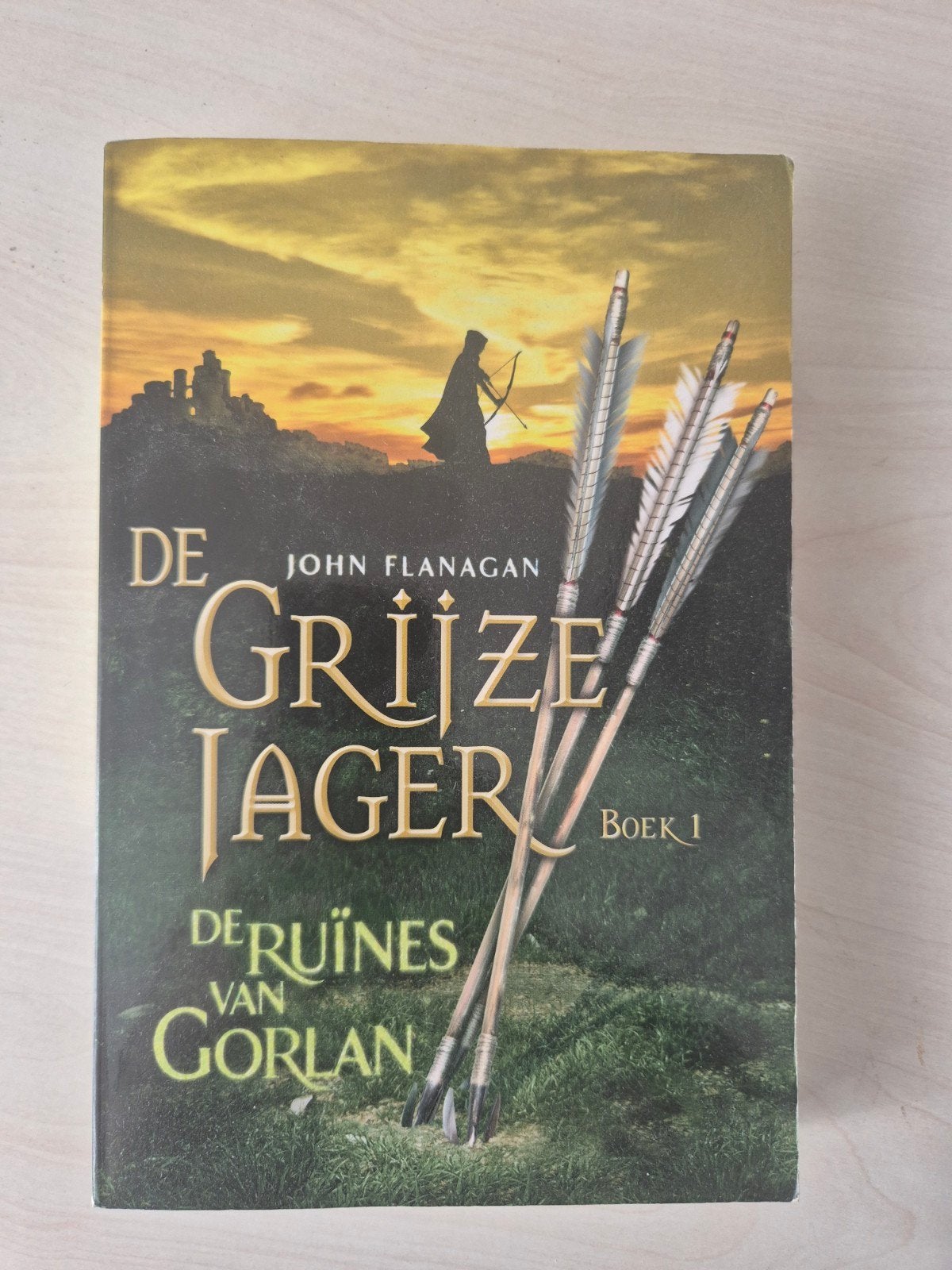 De Grijze Jager Boek 1: De Ruïnes van Gorlan - John Flanagan, Ophalen of Verzenden