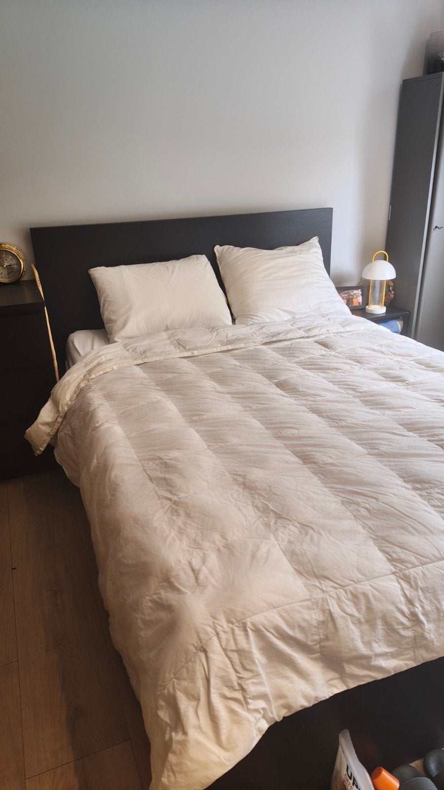Ikea malm bed 140 inclusief lattenbodems en matras, Huis en Inrichting, Slaapkamer | Boxsprings, Ophalen, Gebruikt, Tweepersoons