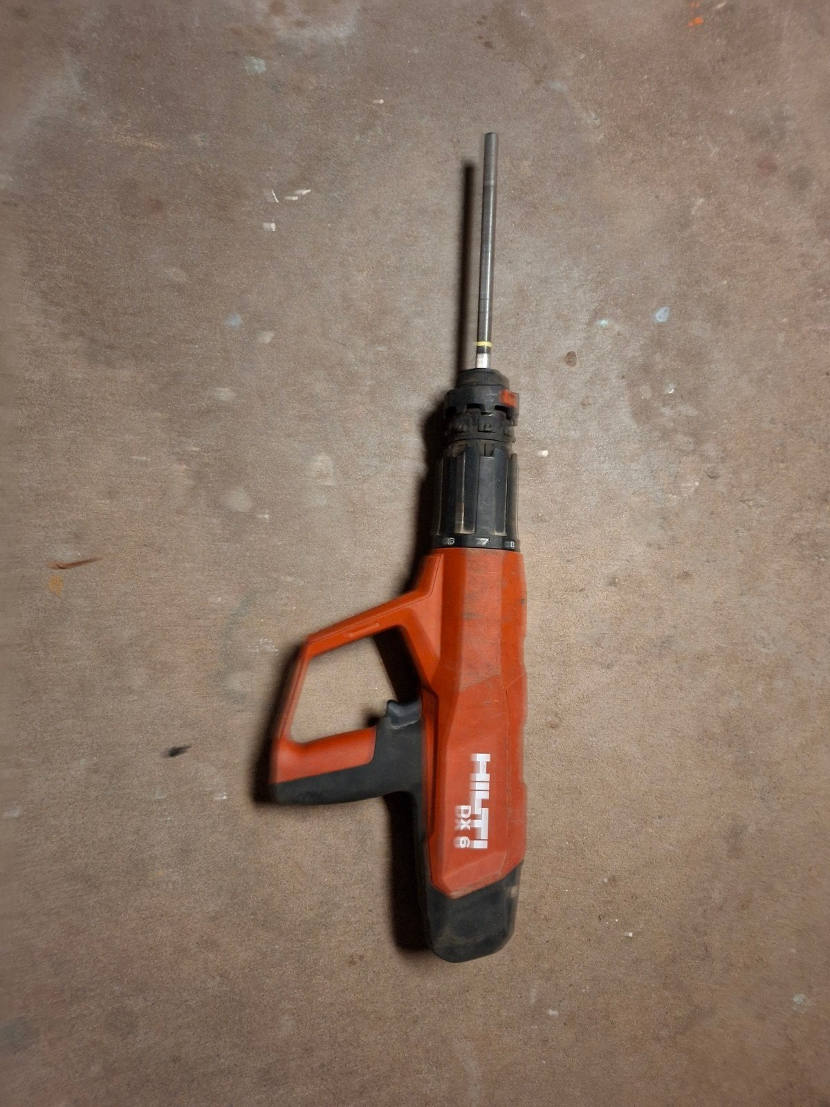 Hilti Schiethamer, Ophalen, Gebruikt
