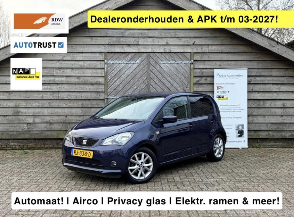 SEAT Mii 1.0 Sport Intense | Automaat | Airco | Elektrische, Auto's, Seat, Stof, Gebruikt, 840 kg, Mii