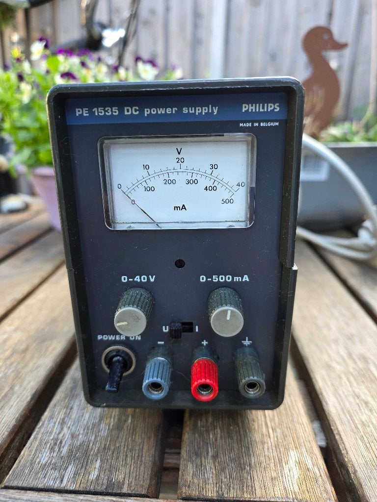 Meetapparaat Philips PE 1635 Labvoeding, Ophalen, Gebruikt, Elektriciteit