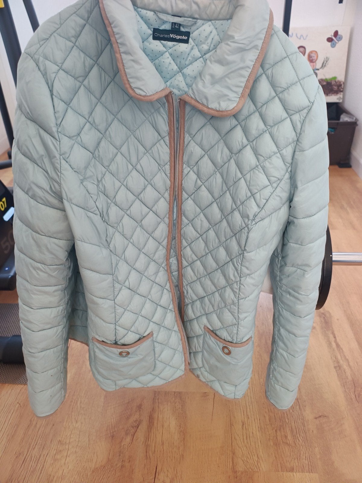 Dames zomerjas Charles Vögele, maat M/L, Blauw, Charles Vögele, Gedragen, Ophalen