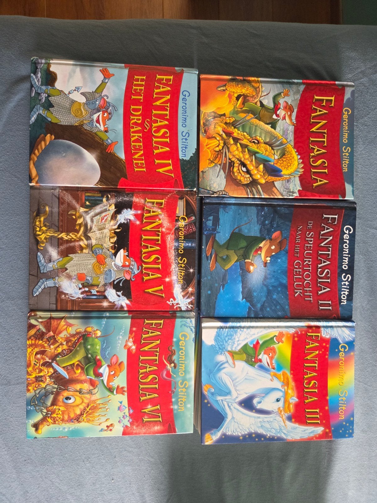 Geronimo Stilton Fantasia Boekenreeks, Boeken, Ophalen, Zo goed als nieuw, Geronimo Stilton, Fictie