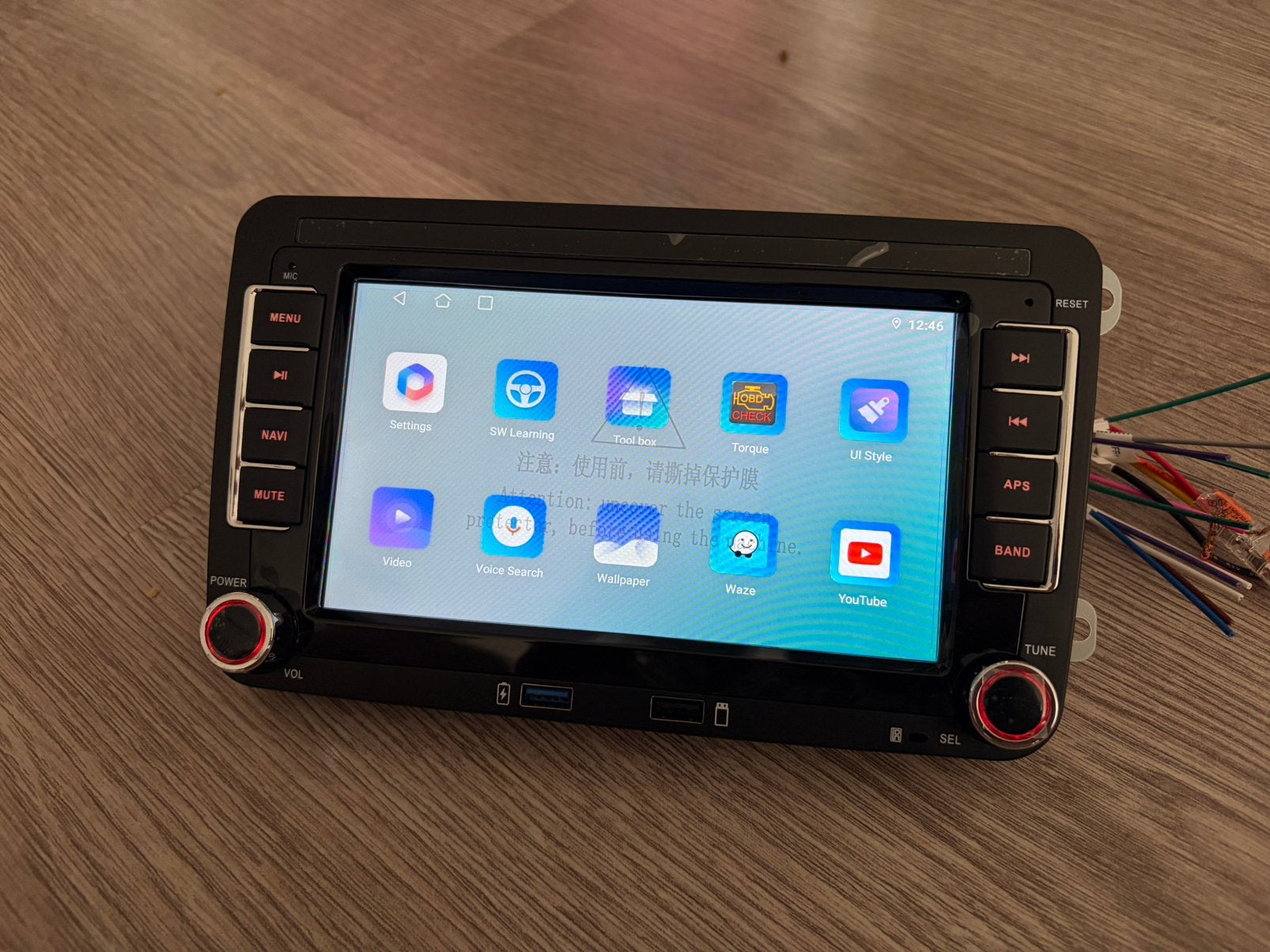 RNS510 look met CarPlay voor Volkswagen GRATIS MONTAGE WEEK, Ophalen of Verzenden, Nieuw