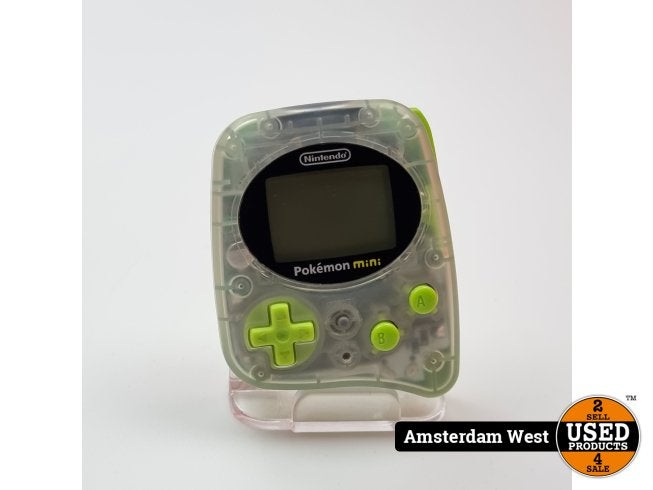 Pokemon Mini Console + Pokemon Party | Zeer nette staat, Nintendo, Zo goed als nieuw, Support@nintendo.com, 11-1 Hokotate-cho, Kamitoba, Minami-ku
Kyoto 601-8501
Japan