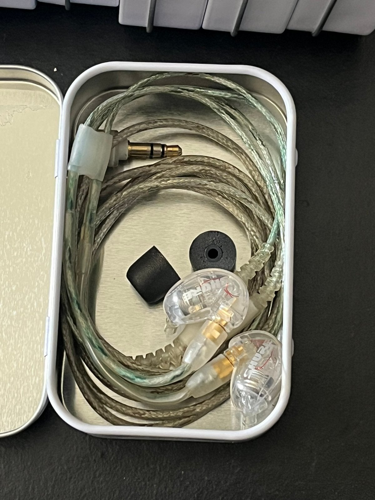 5x shure 215 in ear monitor oortjes, Muziek en Instrumenten, Gebruikt, Shure, Verzenden, Overige typen