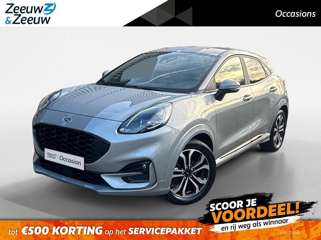 Ford Puma 1.0 EcoBoost Hybrid ST-Line | Winterpack | Navigat, Auto's, Ford, Bedrijf, Te koop, Puma, ABS, Achteruitrijcamera, Airbags