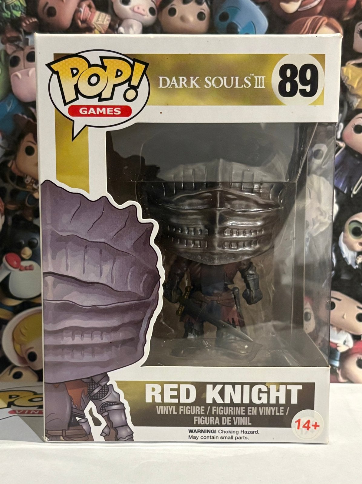 Funko pop red knight 89 dark souls 3 games, Ophalen of Verzenden, Zo goed als nieuw