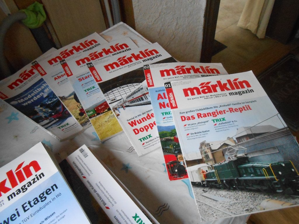 Märklin Magazin, diverse complete jaargangen te koop FOL 15, Verzenden, Gelijkstroom of Wisselstroom, Nieuw, Boek, Tijdschrift of Catalogus