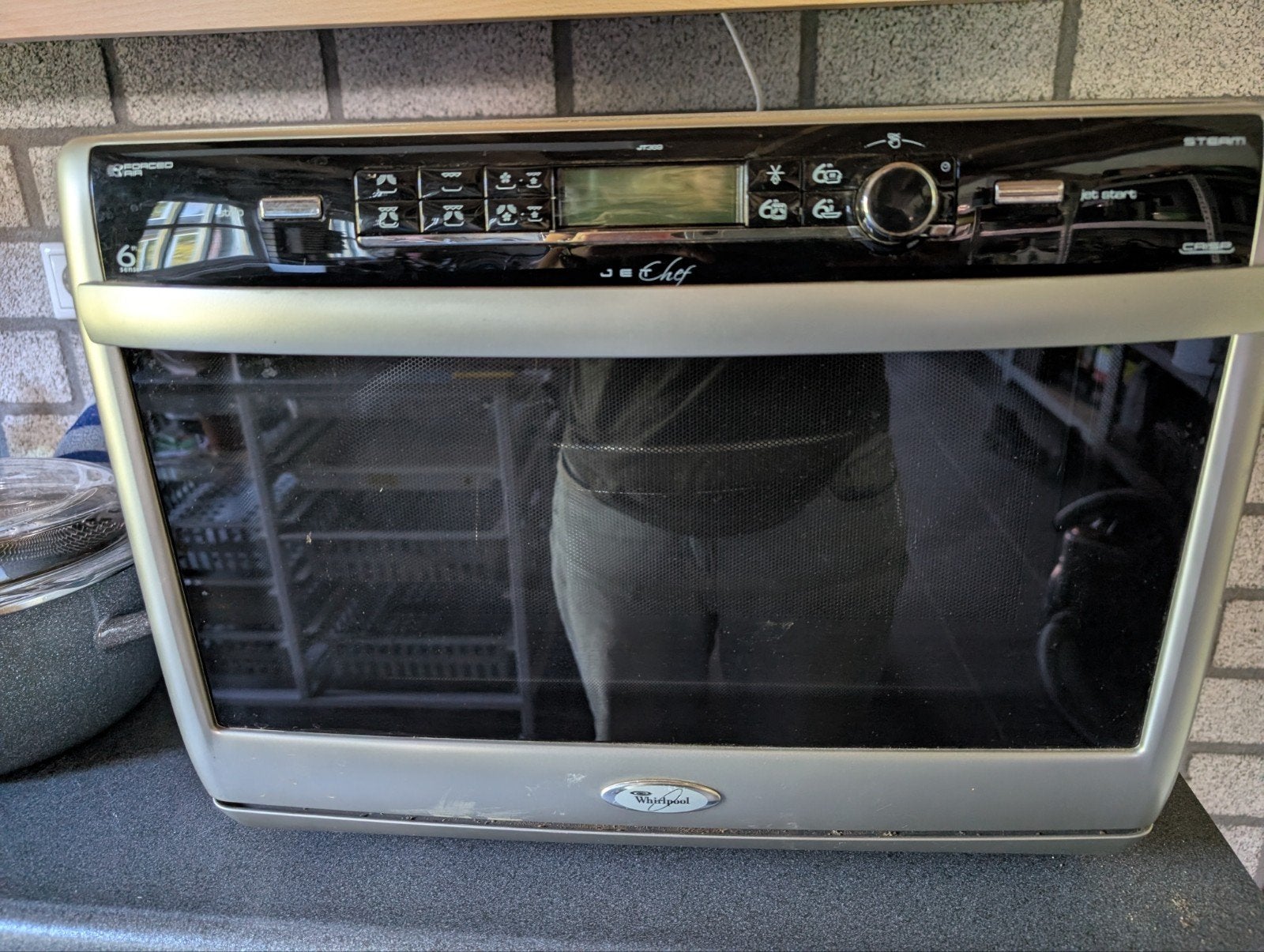 Whirlpool Jet Chef JT369 Combimagnetron - Zilver, Ophalen, Grill