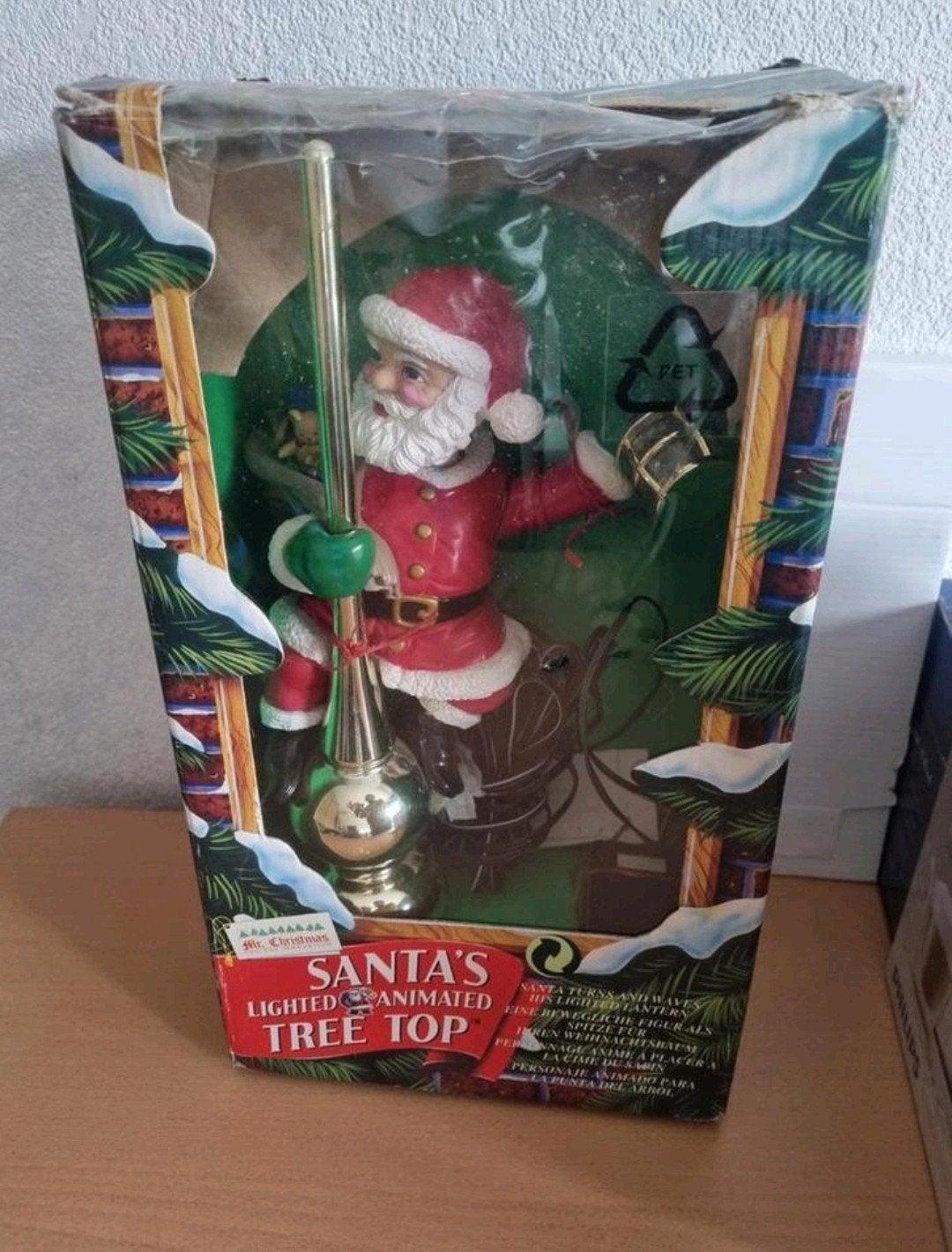 kerstpiek bewegende kerstman*uniek*, Verzenden