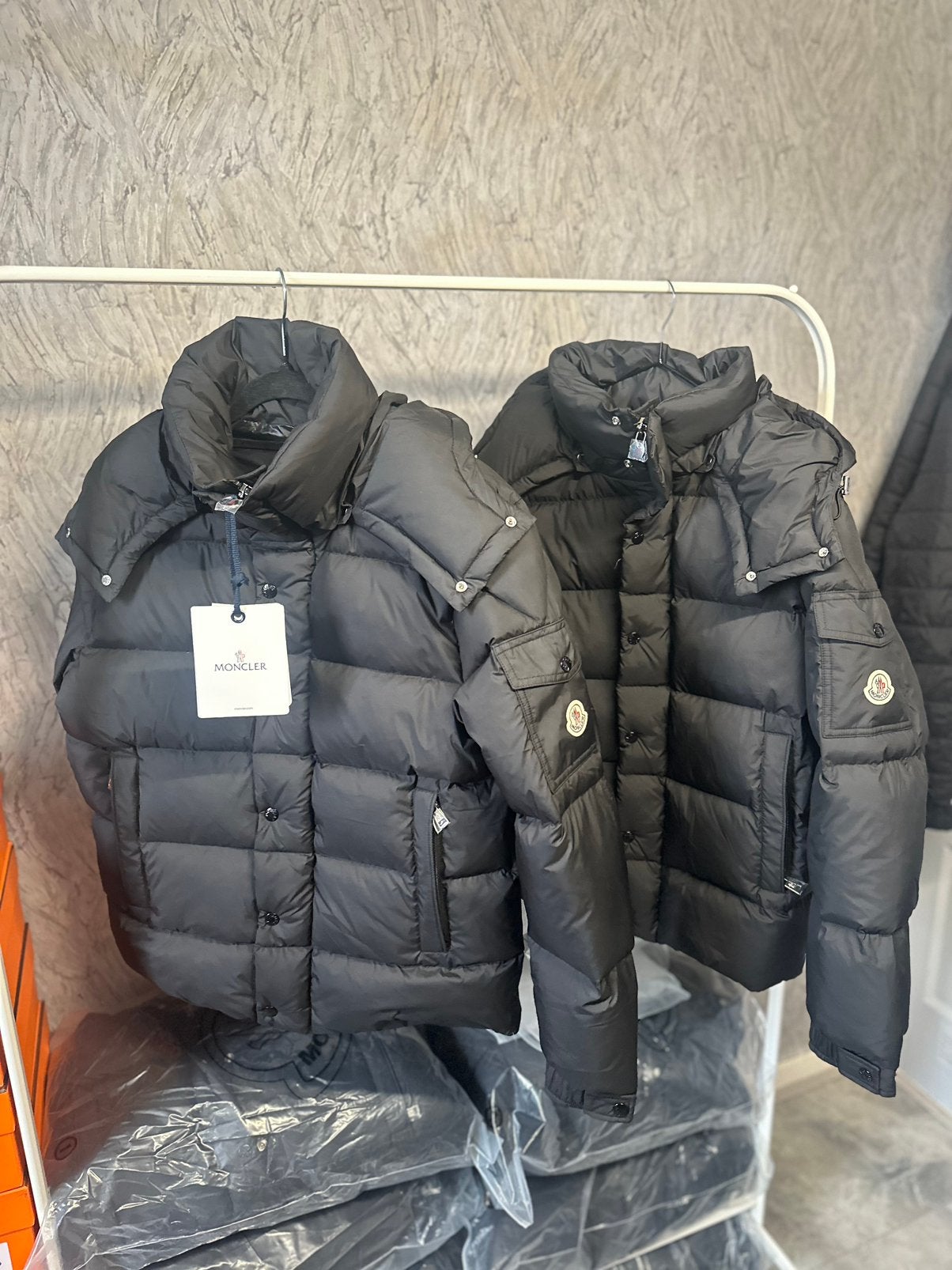 Moncler vezere winterjassen maat S T/M XXL nieuw 150€‼️, Ophalen of Verzenden, Zo goed als nieuw, Overige maten, Zwart