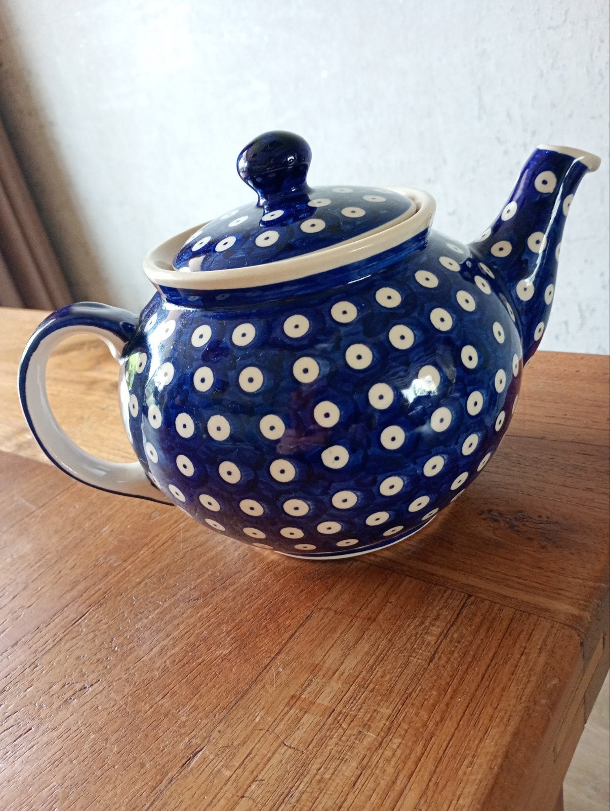 Poolse theepot - WIZA Boleslawiec/Bunzlau, Huis en Inrichting, Overige typen, Nieuw, Ophalen of Verzenden, Overige stijlen