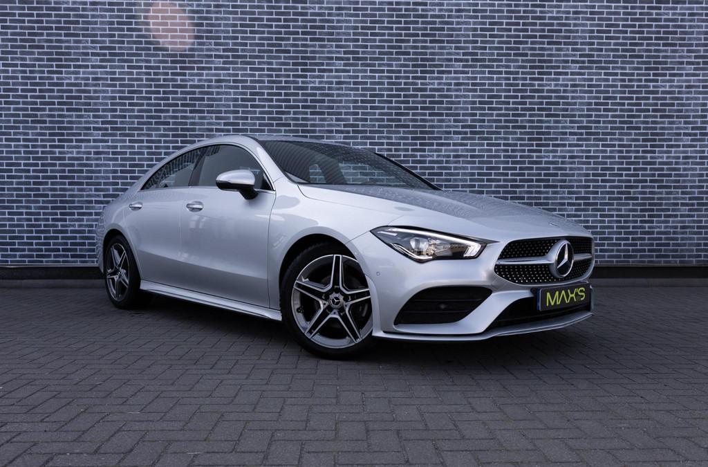 Mercedes-Benz CLA-klasse 180 AMG Line | Apple Carpaly | Andr, 136 pk, Gebruikt, 4 cilinders, Leder en Stof
