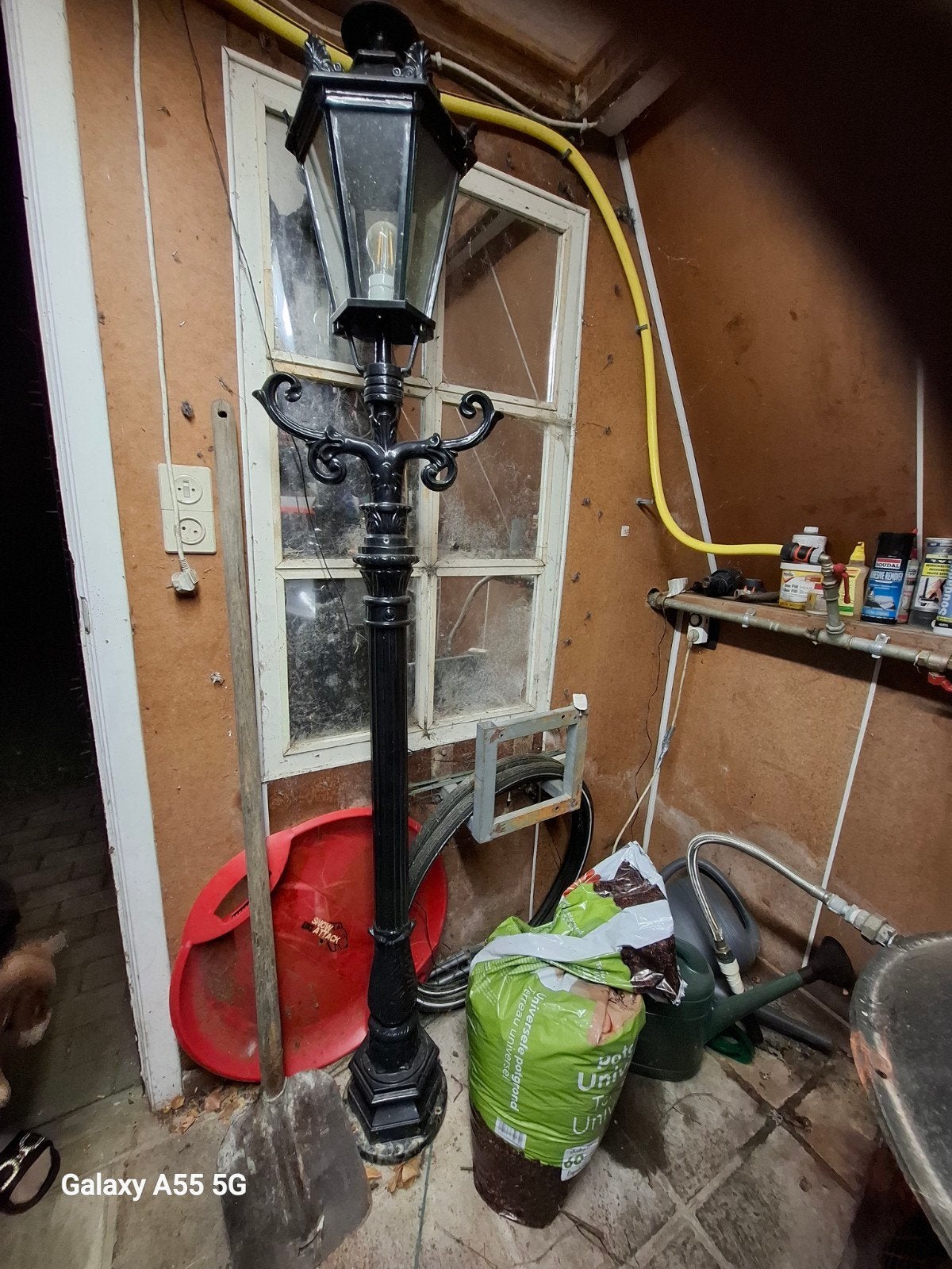 lantaarnpaal, Ophalen, Gebruikt, Staande lamp, Netvoeding
