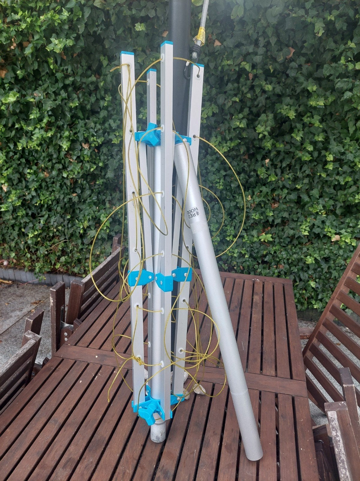Droogmolen voor op de dissel van caravan/camper, Ophalen of Verzenden, Gebruikt