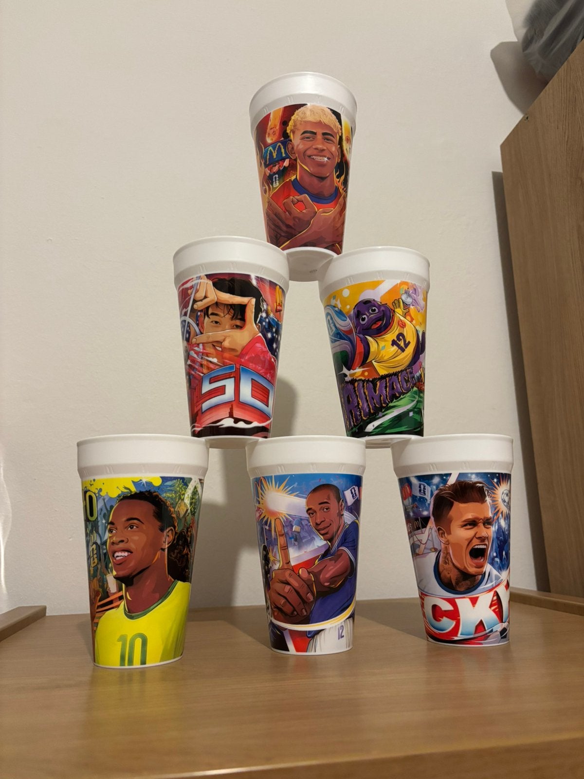 bekers McDonald's Fifa World Cup Meal WK 2026 Yamal Henry, Ophalen, Nieuw, Overige typen