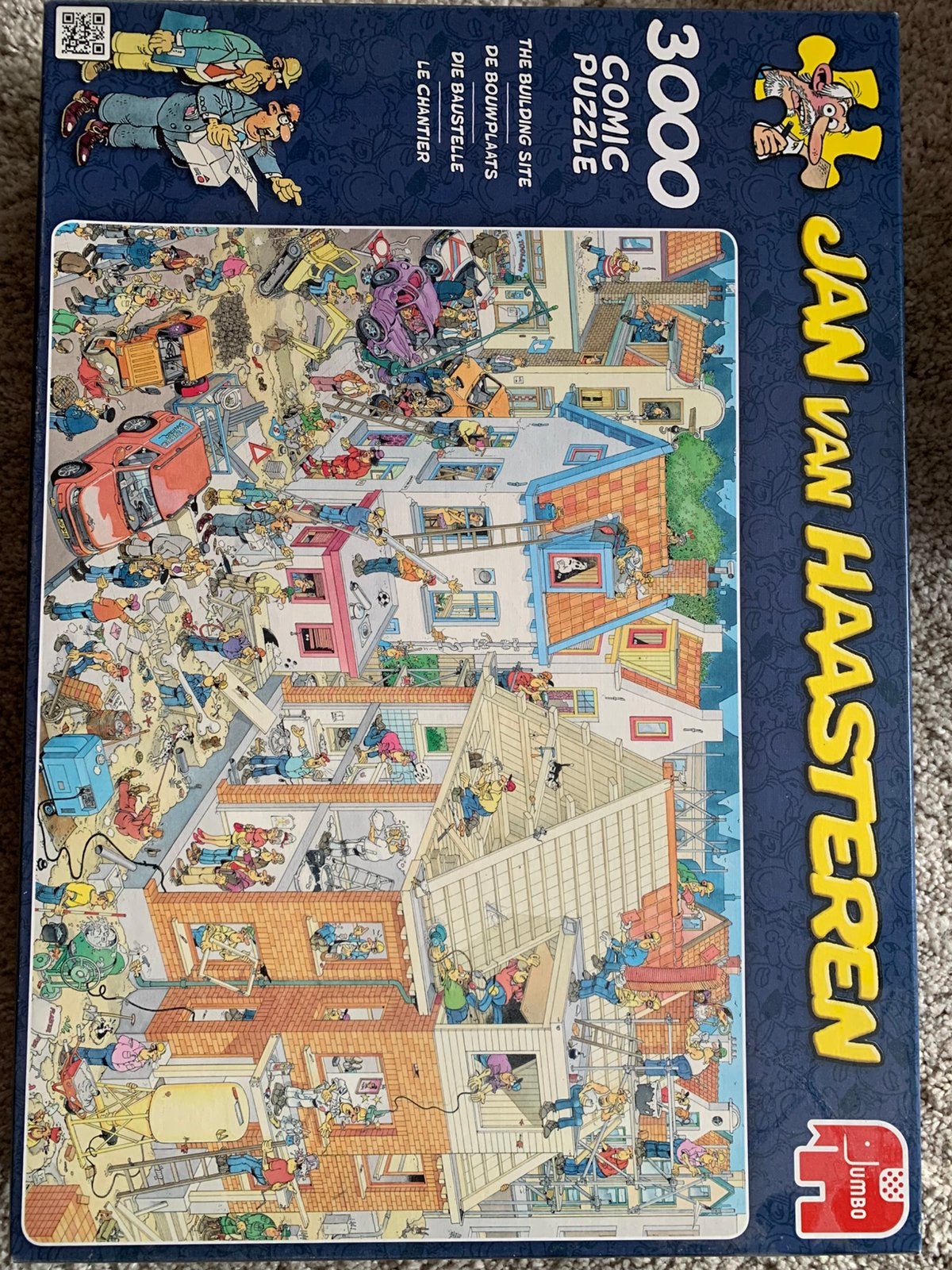 €15 Jan van Haasteren 3000 stukjes, Hobby en Vrije tijd, Denksport en Puzzels, Ophalen, Meer dan 1500 stukjes, Zo goed als nieuw