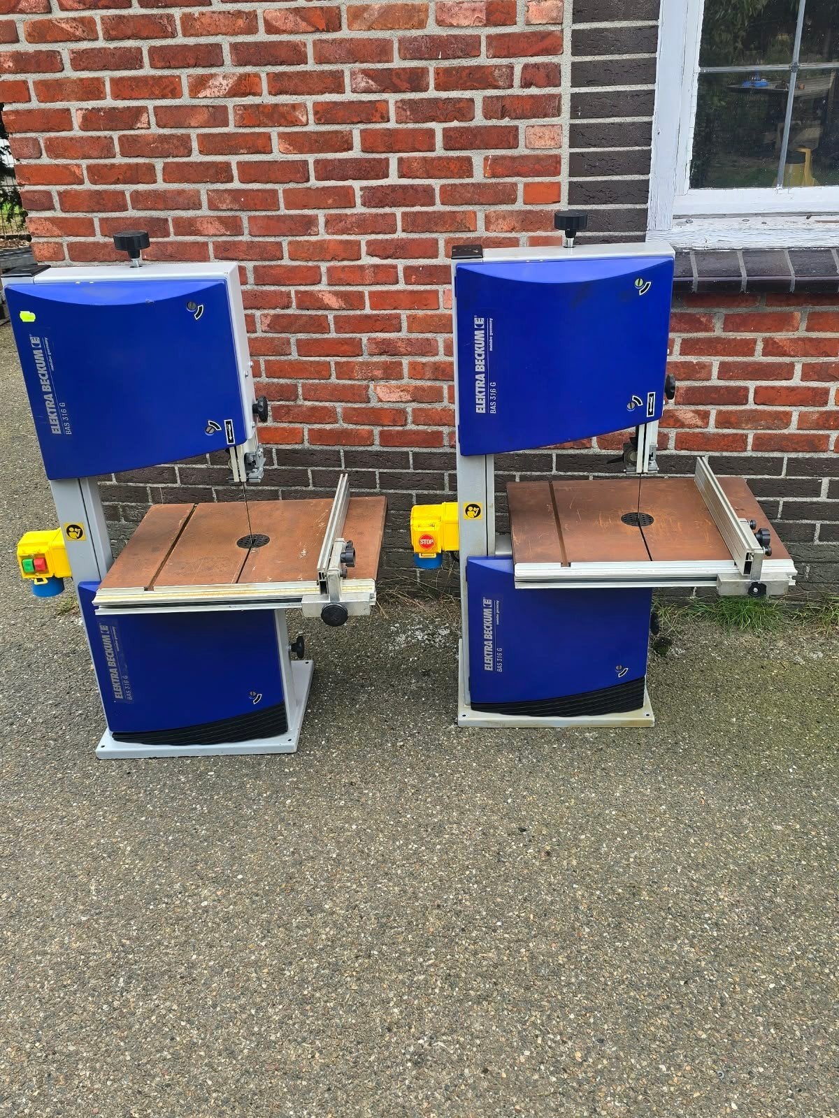 Elektra Beckum BAS 316 G Lintzaag - Gebruikt, Elektra Beckum, Gebruikt, 70 mm of meer, 600 tot 1200 watt
