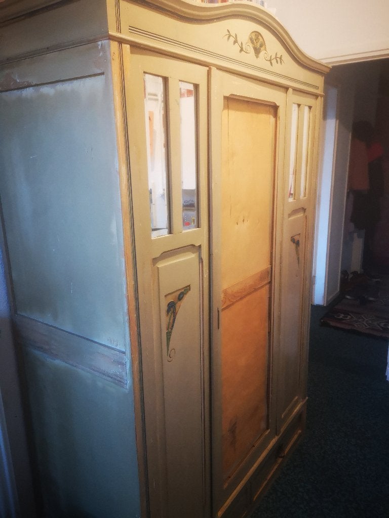 brocante oude kast, Ophalen