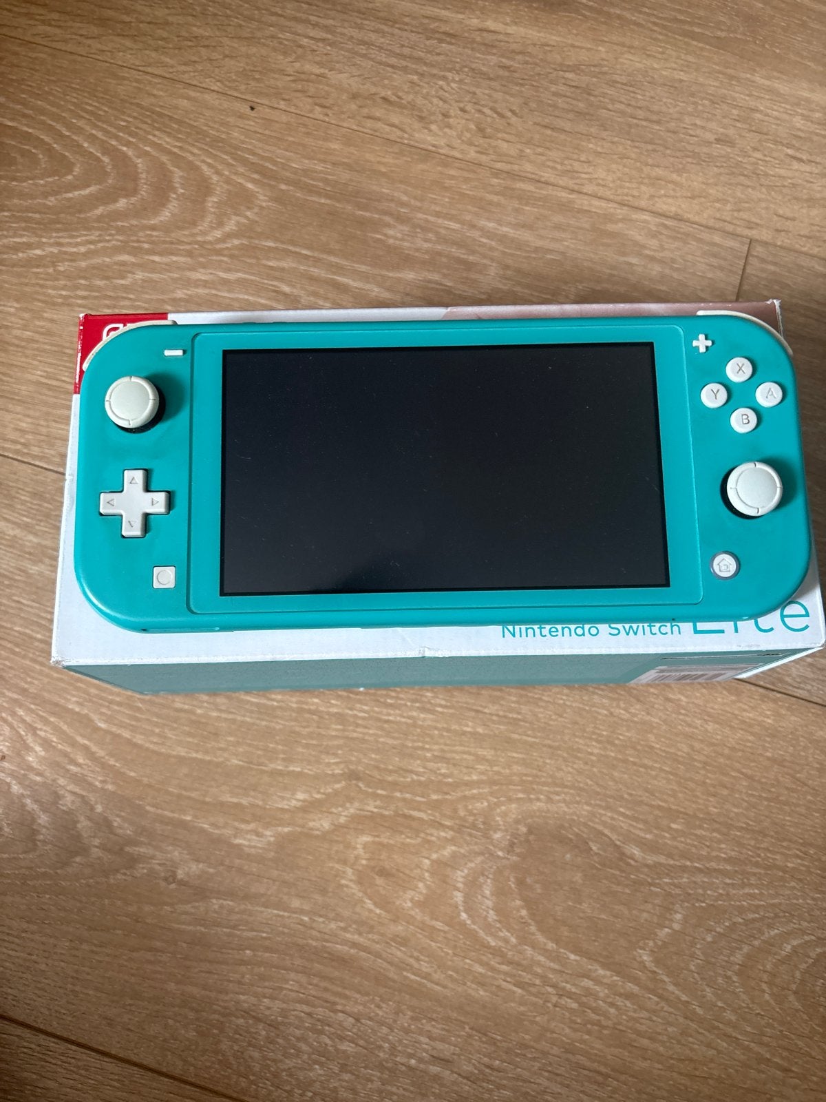 Nintendo Switch Lite Turquoise met doos oplader en hoes, Ophalen, Turquoise, Zo goed als nieuw