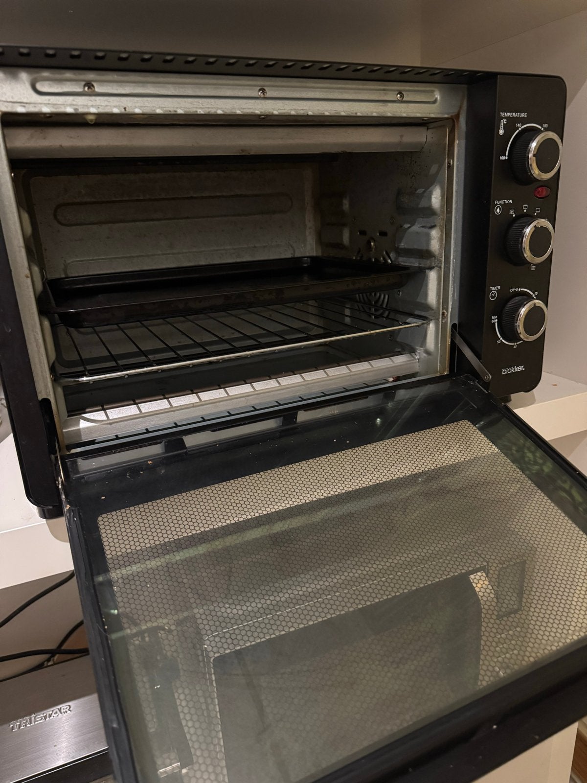 Blokker Mini-oven - Compacte en handige oven, Ophalen, Minder dan 45 cm, Gebruikt, Blokker