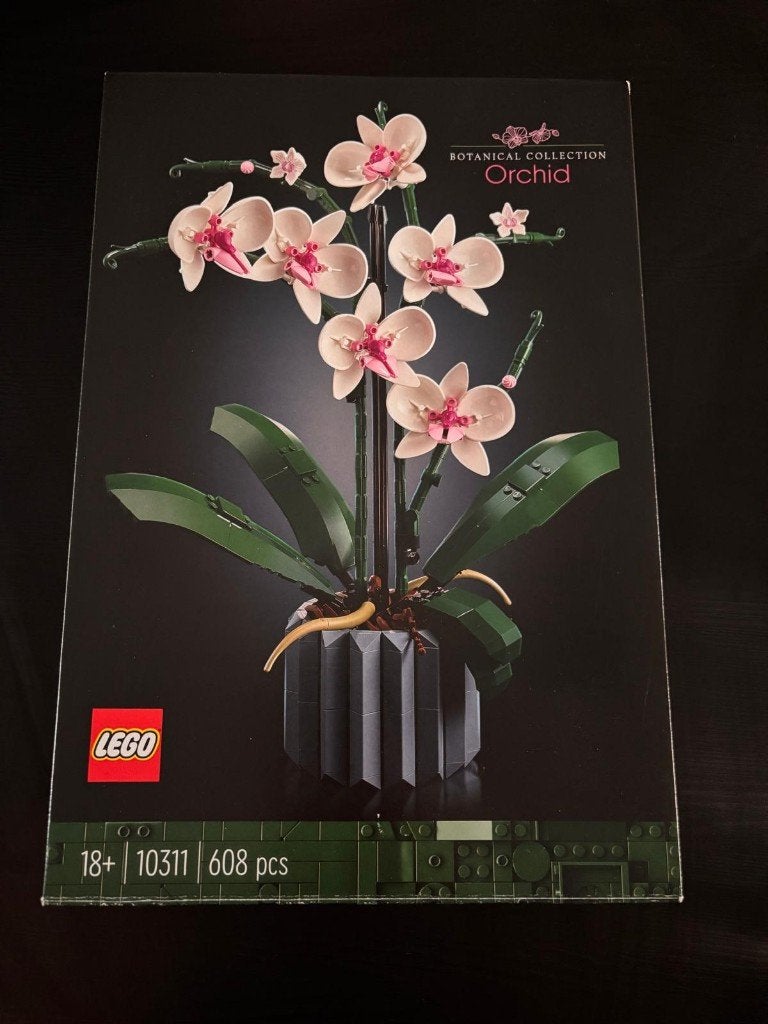Lego 10311 Orchidee, Kinderen en Baby's, Speelgoed | Duplo en Lego, Overige thema's, Lego, Compleet, Ophalen of Verzenden