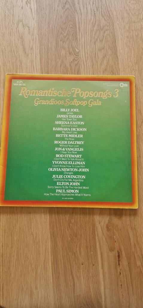 LP Romantische Popsongs 3 Grandioos Softtop Gala, Ophalen of Verzenden, 12 inch