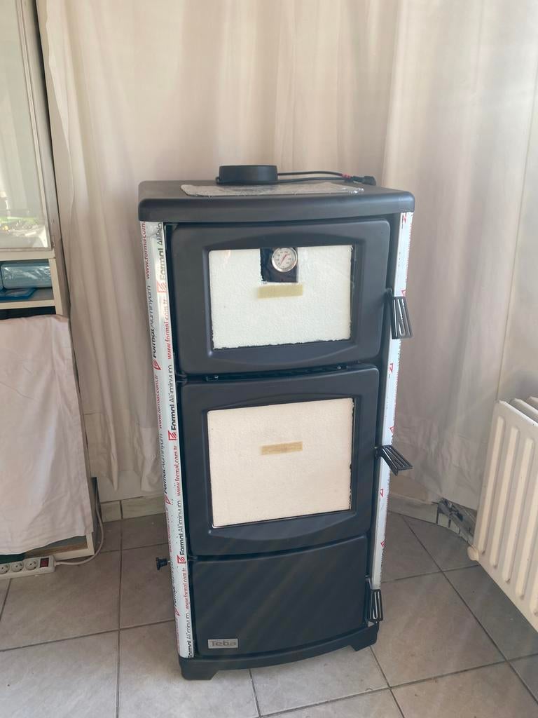 CV houtkachel TEBA (Nieuwe), Huis en Inrichting, Kachels, Ophalen, Vrijstaand, Hout, Nieuw