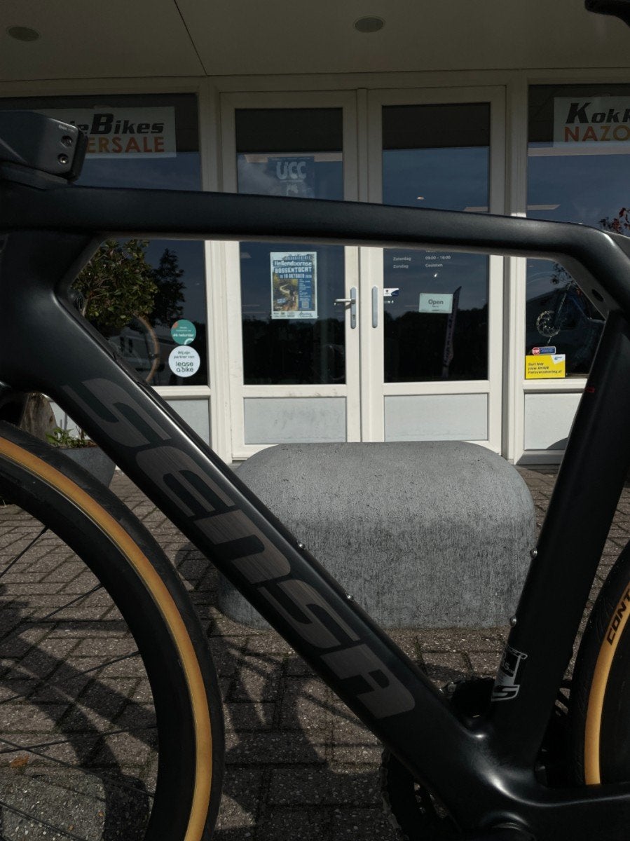Sensa Giulia Evo Disc Ultegra Di2 Black 55cm, Gebruikt, -, -, -