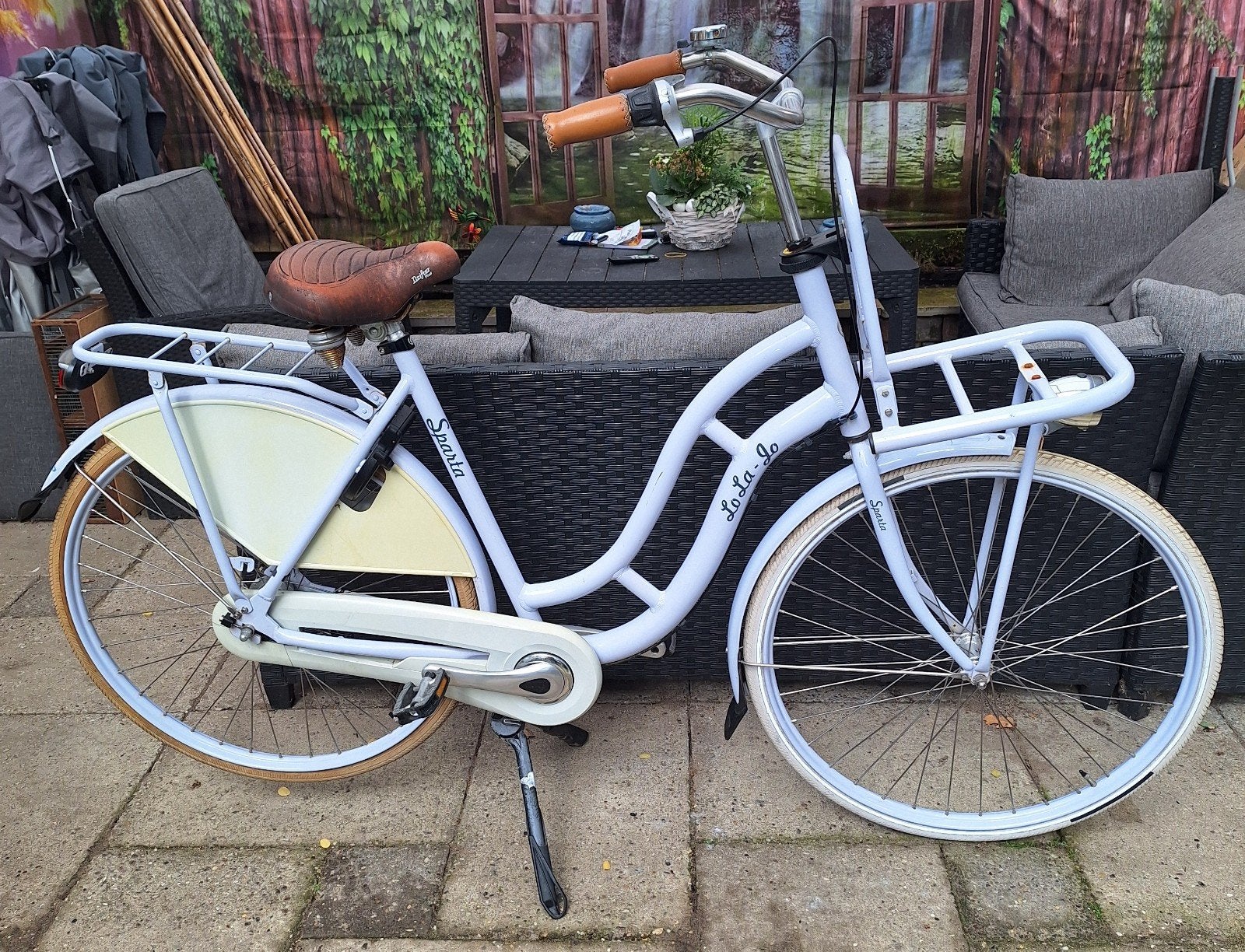 damesfiets sparta 28 inch framemaat 57 cm in nette staat, Fietsen en Brommers, Ophalen, Terugtraprem, Sparta, Gebruikt