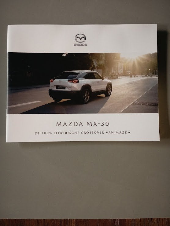 Mazda MX 30 100% Elektrisch 7 / 2020 24 pag., Verzenden, Zo goed als nieuw, Mazda
