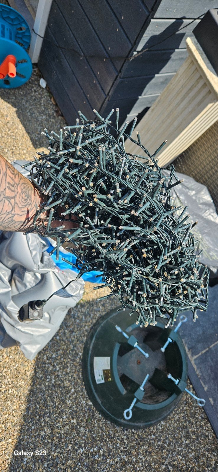 Kertboom verlichting, Ophalen, Netvoeding, Minder dan 50 watt