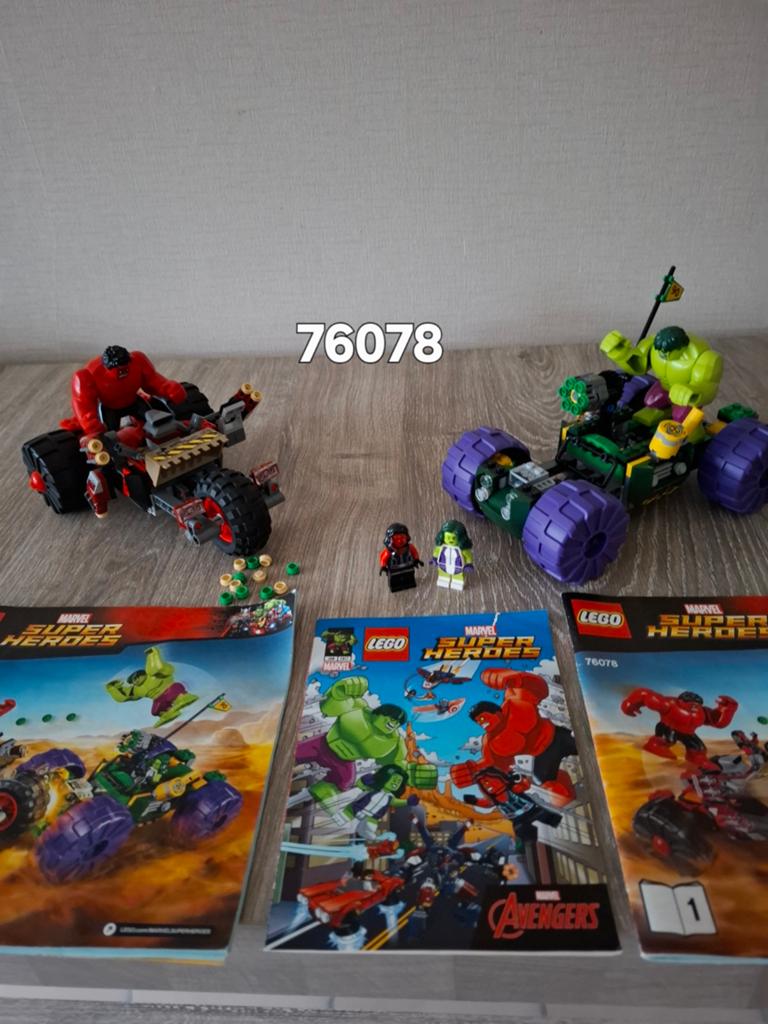 Lego 76078, Compleet, Gebruikt, Marvel, Lego