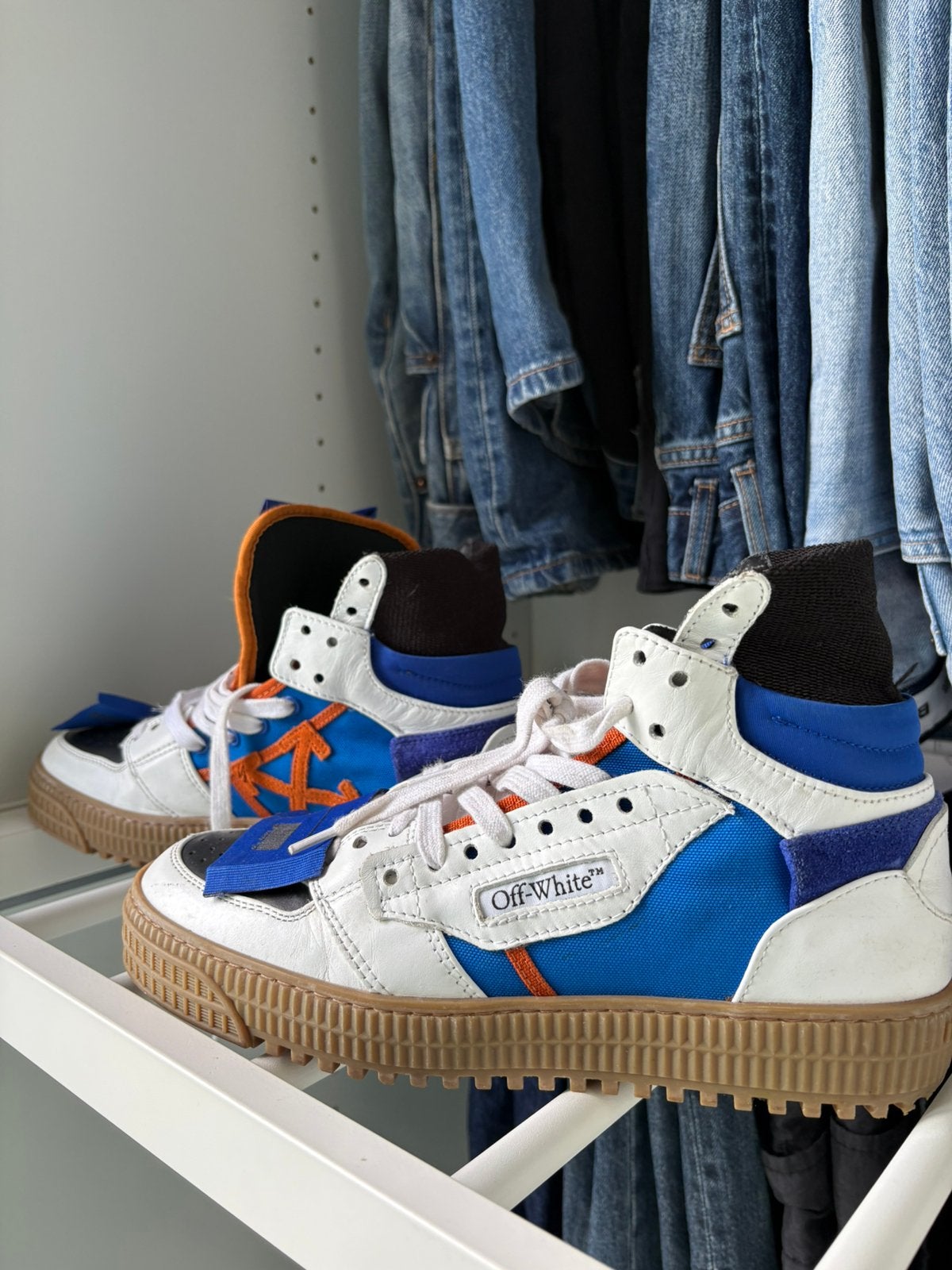 Off white sneakers, Ophalen of Verzenden, Zo goed als nieuw, Wit