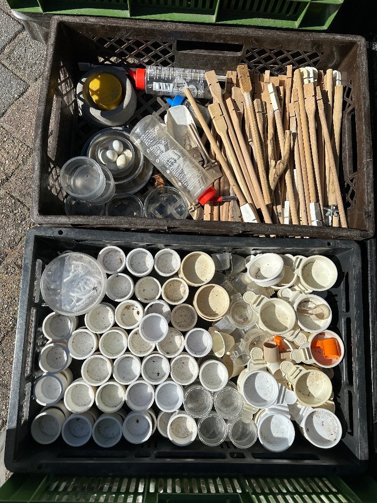 Van alles aan toebehoren vogels, Ophalen of Verzenden, Kooi-accessoires