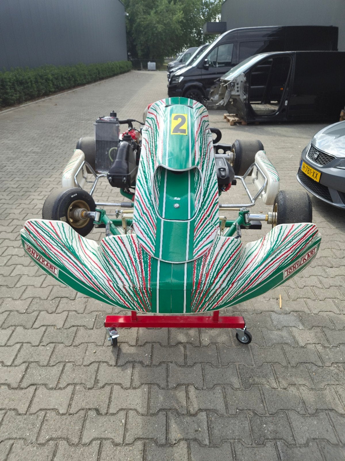 Tony Kart  Rotax Max evo senior  - Klaar om te racen!, Ophalen, Gebruikt, Kart