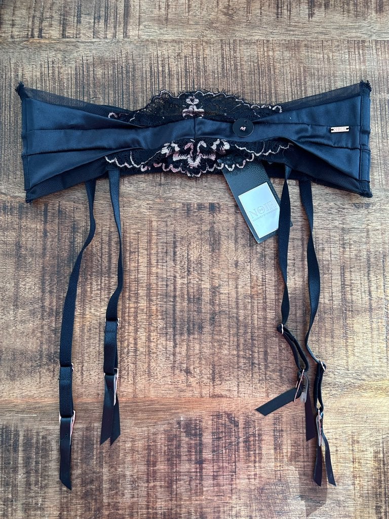 Hunkemöller Noir Collection Maria Jarretels Zwart M, Hunkemöller, Ophalen of Verzenden, Zwart, Overige typen